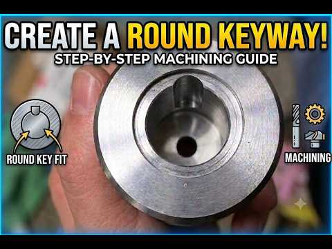 HOW TO CREATE A ROUND KEYWAY
