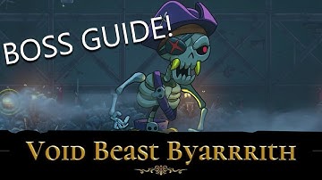 How to BEAT Void Beast Byarrrith!  - Rogue Legacy 2 second boss