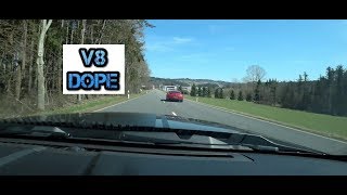 2013 2014 Shelby GT500 quick run vs. Nissan GTR in Germany