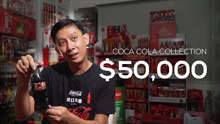 His CocaCola Coke Bottle Collection is Worth Over $50,000