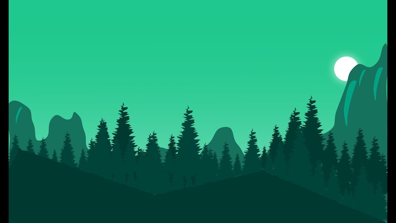 Adobe Illustrator Landscape Drawings