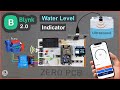Water Level Indicator project using NodeMCU ESP8266 Blynk & Ultrasonic Sensor