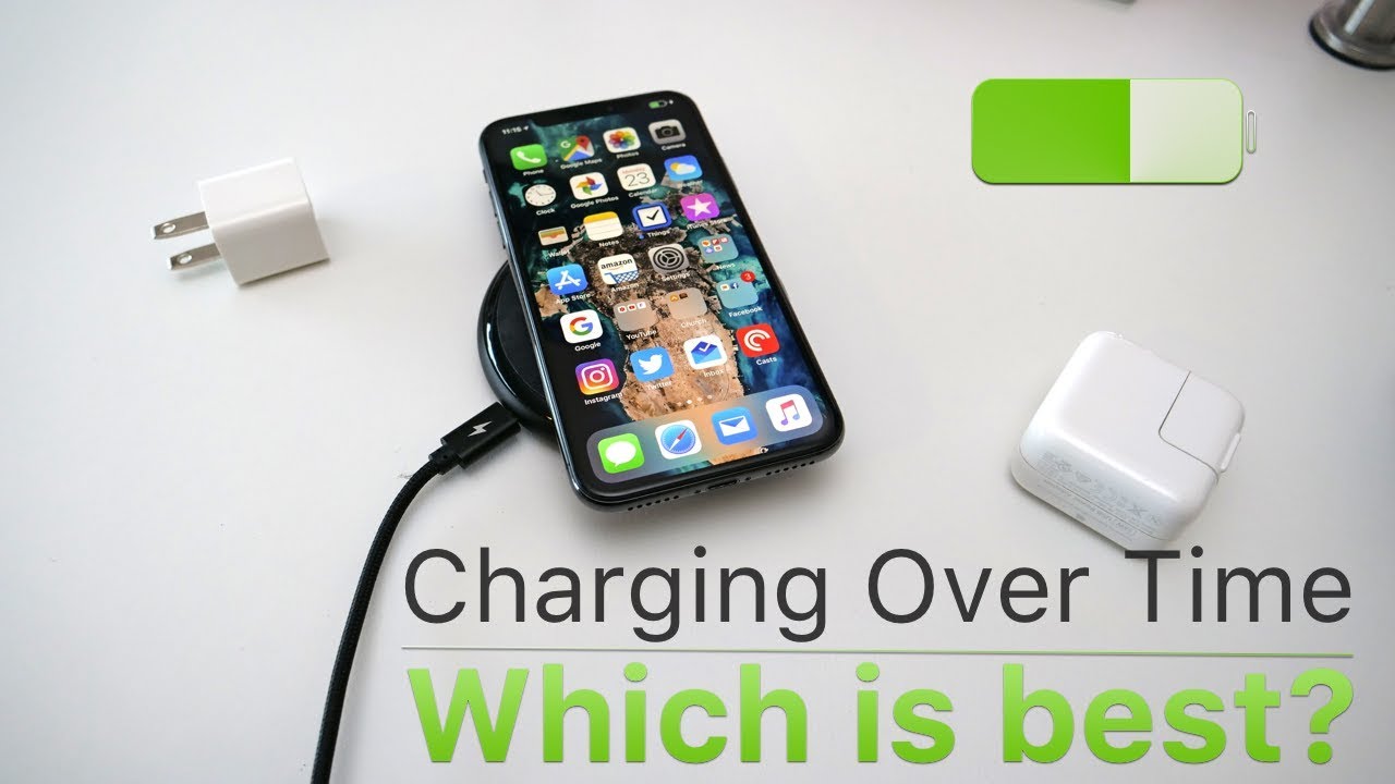 Charging iPhone Over Time - Which is Best 