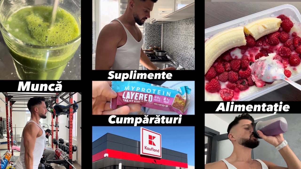 O ZI DIN VIAȚA UNUI ANTRENOR PERSONAL | MÂNCARE, CUMPĂRĂTURI, STIL DE VIAȚĂ