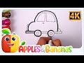 How to Draw and Color a Car Step By Step for Kids