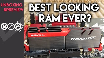 G.Skill Trident Z DDR4 RAM Preview & Unboxing