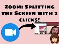 How to EASILY Split your Screen on Zoom (CHROMEBOOK!)