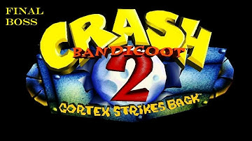 [PS1] Crash Bandicoot 2 Walkthrough (Boss 5) - Dr.Neo Cortex {Normal & Secret Ending+Credits}