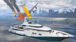 GTA 5 Epic Plane Crashes & Spiderman Ragdolls Ep.20 (Euphoria Physics)