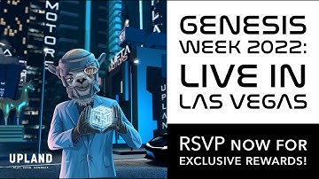 Upland Update - Genesis 2022 LIVE DETAILS