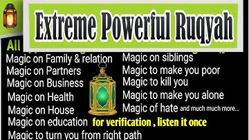 Tested and Trusted Ruqyah to return Black Magic Back To the Sender | RETURN TO SENDER
