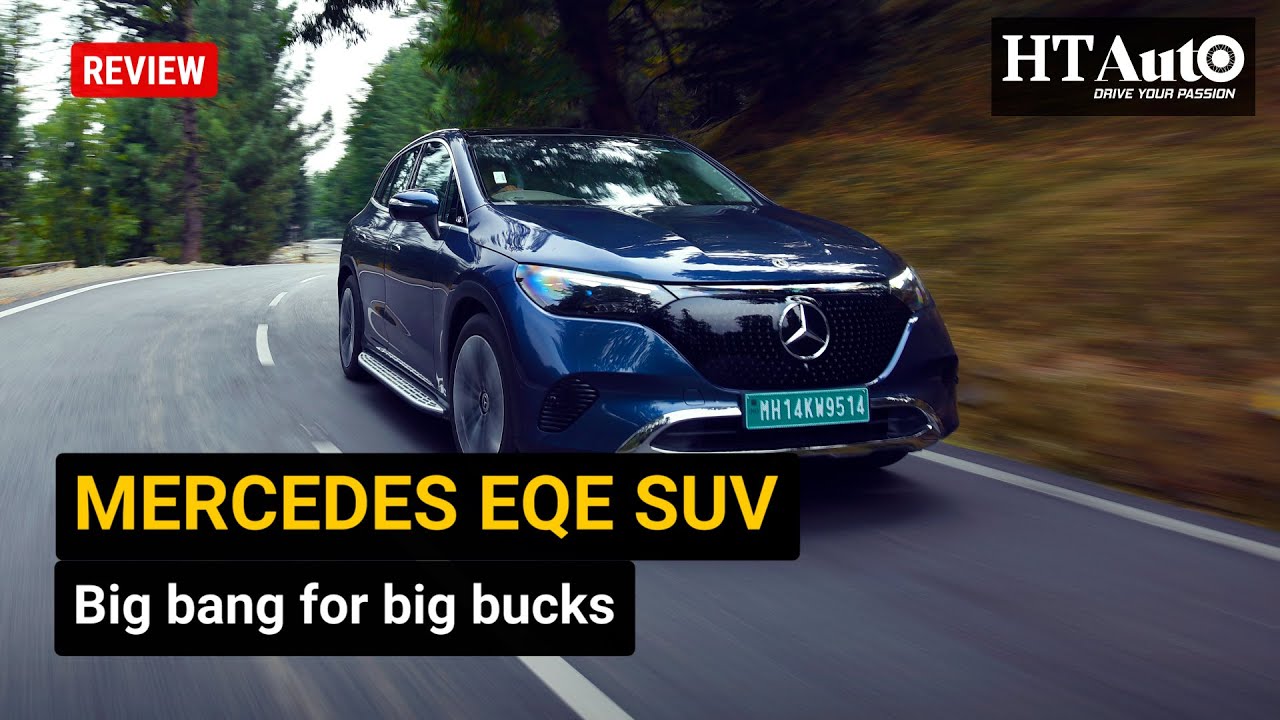 Mercedes EQE SUV review Big bang for big buck YouTube
