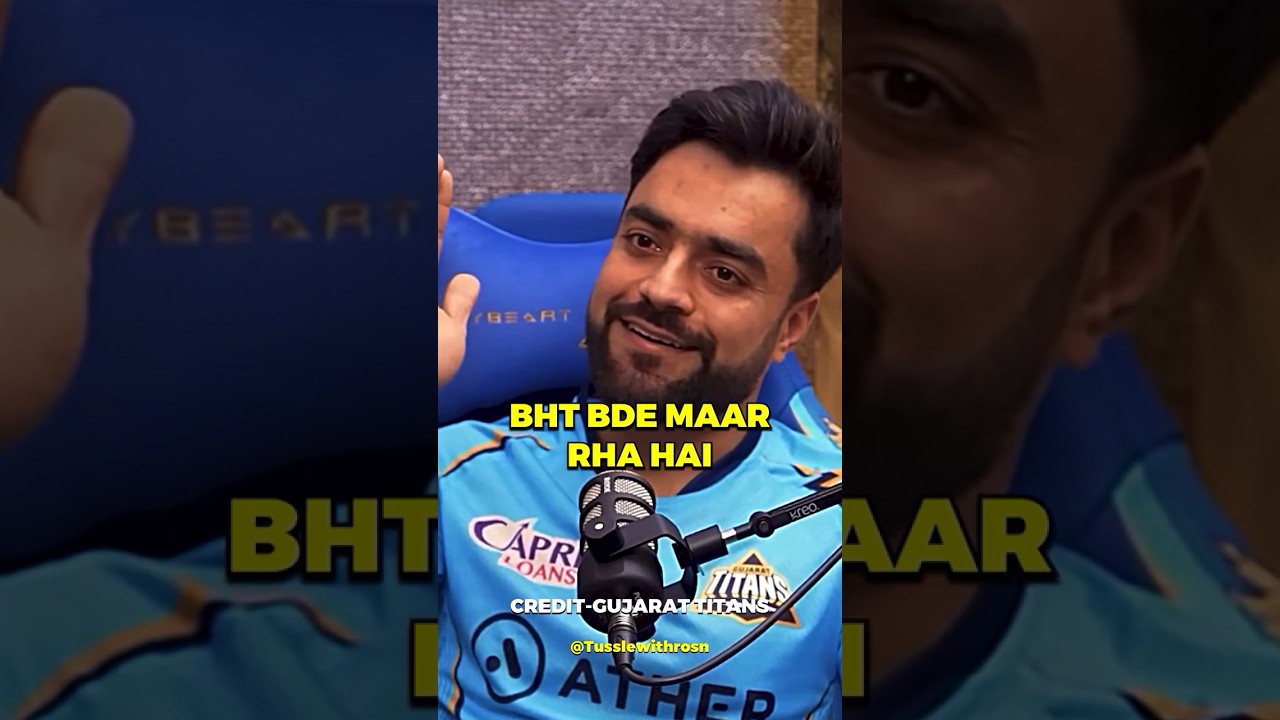 Rashid khan's first IPL match 😂 #shorts #podcast #rashidkhan #ipl