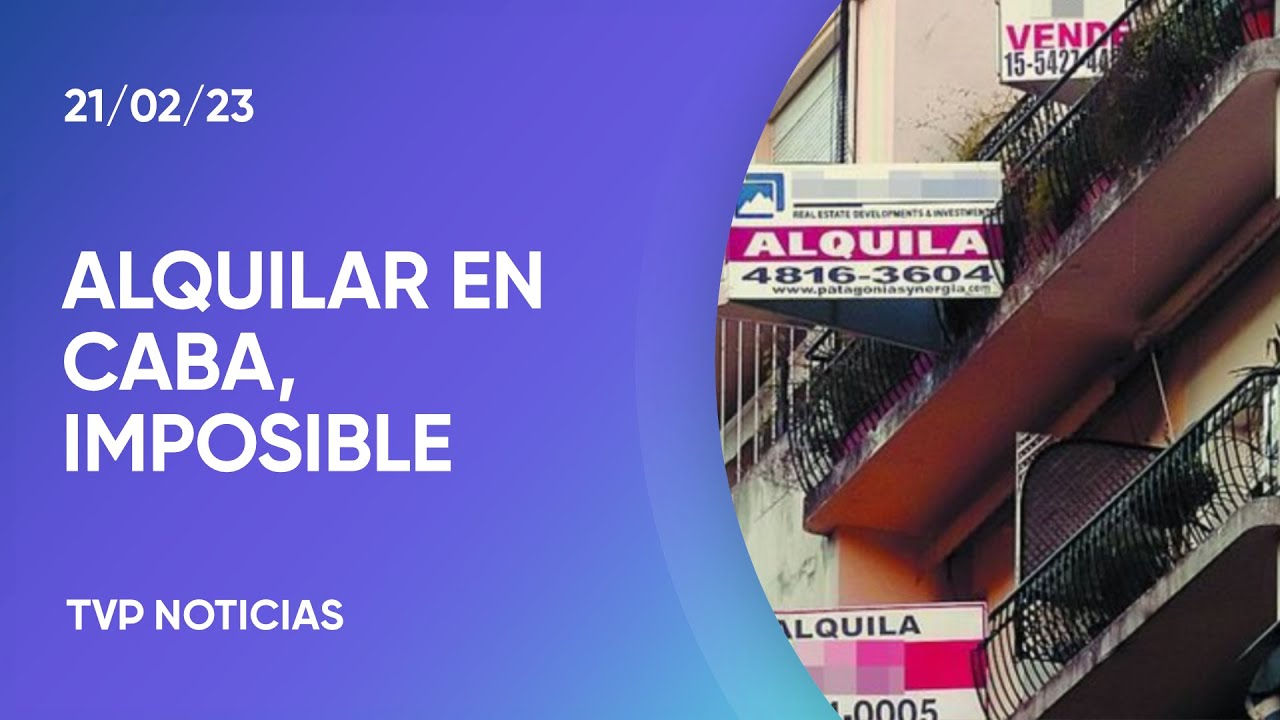 Los alquileres en CABA subieron hasta 13% en febrero - YouTube