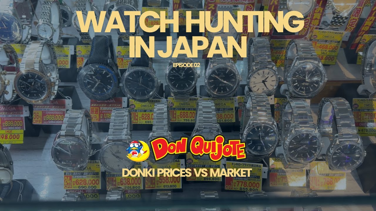 Buying Watches at Don Quijote (Donki) — Deals or Overpriced?