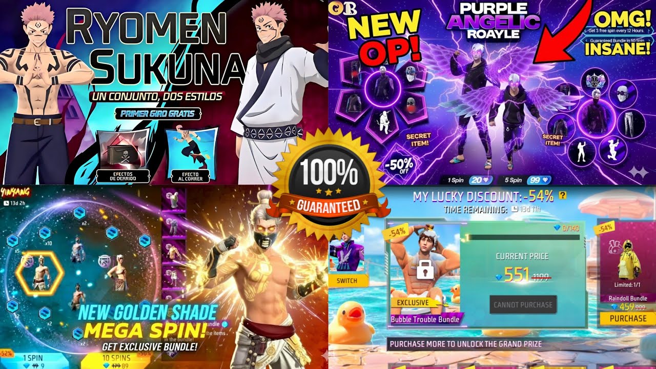 Angelic Pant Return 🥸 Golden Shade Bundle Return 💯 | Free Fire New Event 🤞 FF NEW EVENT ✅ 