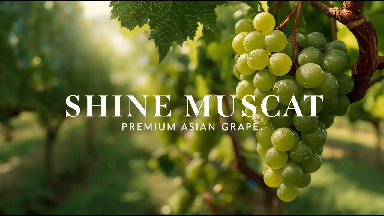 Shine Muscat – The Luxury Green Grapes of Asia | Taste, History, Farming and Health Benefits