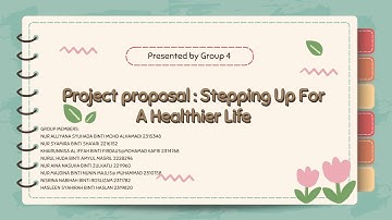 SCSH 1201 (Sec 802) Project Proposal Presentation Group 4