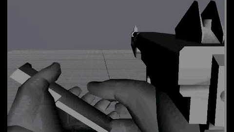 Thompson M1A1 reload animation #1