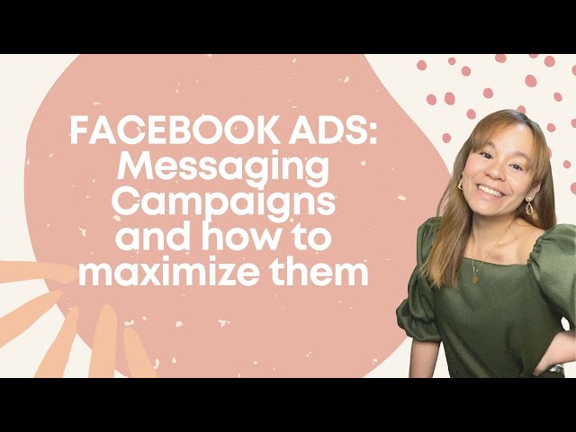 How To Setup a Messaging Campaign | Facebook Ads class=