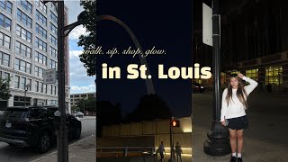 ST. LOUIS VLOG | soft girl day out, shopping & romanticizing the city 💅🏻🌿👜 screenshot 4
