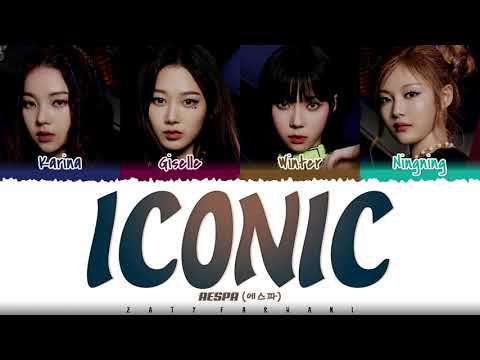 aespa (에스파) - 'ICONIC' Lyrics [Color Coded_Han_Rom_Eng] - YouTube