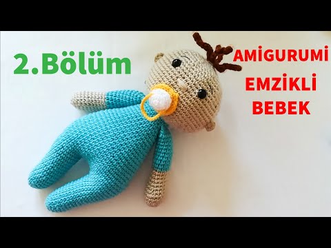 Amigurumi Örgü Emzikli Bebek Yapımı - Gövde Yapılışı 2/4 (Gül Hanım)