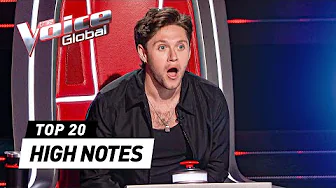 Unreal HIGH NOTES on The Voice Blind Auditions