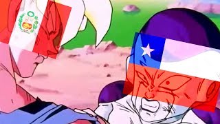 Perú vs Chile Parodia Dragon Ball Z Super (amistoso)