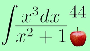 Integral of x³/(x² + 1) - Watch "USSR vs USA Integration by Substitution" first!
