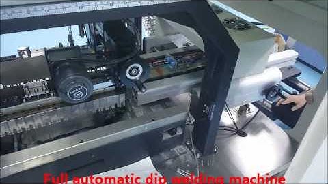 Full automatic dip welding machine DS300TS wave soldering machine