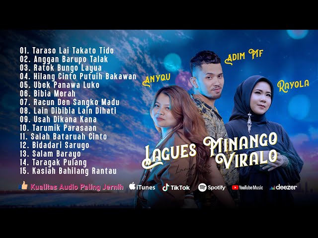 Top Track Full Album Lagu Minang Rayola Adim MF Anyqu - Taraso Lai Takato Tido class=