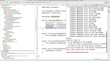 Step Definitions Design For Login Script Video-11