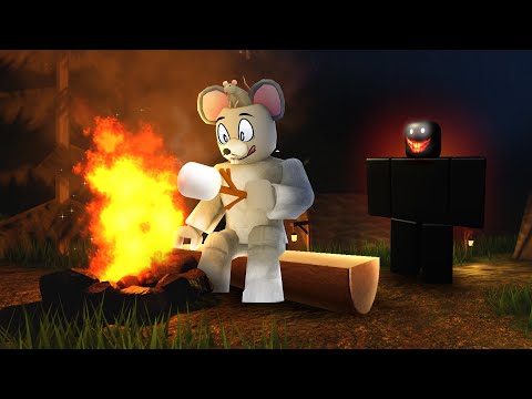 I went camping in Roblox...