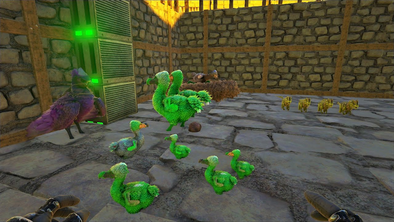 Omega Raptor Ark Omega #20 Taming a Omega Raptor and raising Babies - YouTube