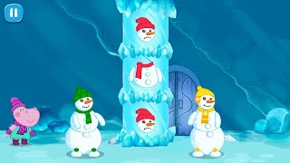Hippo's tales: Snow Queen (Kids Games) screenshot 2