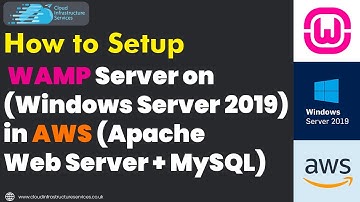 How to Setup WAMP Server on Windows Server 2019 in AWS (Apache Web Server + MySQL)