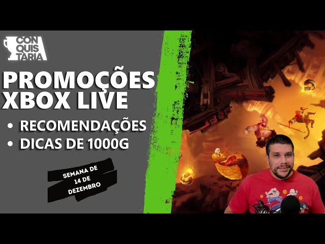 Vários 1000G fáceis na promoção da Semana na Xbox Live - Semana de 13 de dezembro