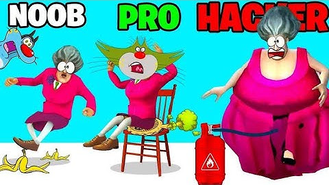 NOOB vs PRO vs HACKER | In prankster 3d | With Oggy And Jack | Dr. Octavius Gamer | ALL Levels