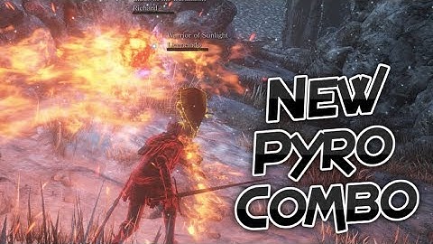 Dark Souls 3: The Pyro Swordsman (New Pyro Combo Unlocked)