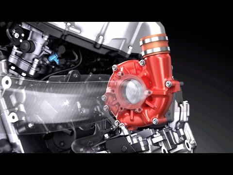 Kawasaki Ninja H2 - The Supercharger, 2015 official