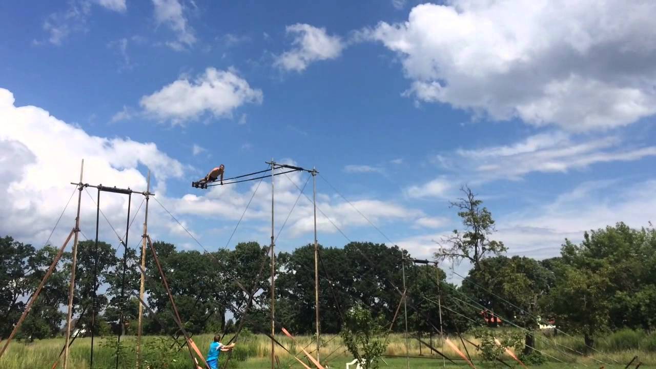 Kiiking, German record?? 6,14m, Überschlag, Schaukel - YouTube