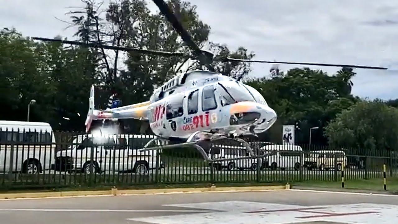 Tail Rotor Strikes Fence YouTube