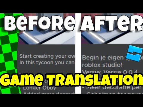 HOW TO TRANSLATE YOUR GAME!!! Roblox Studio