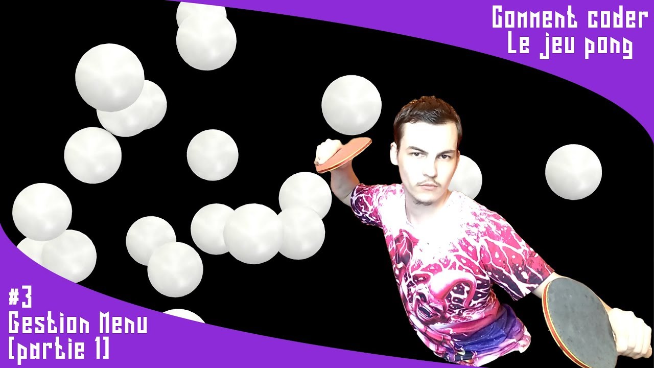 [Tuto lua/love2d] Comment coder le jeu pong 🏓 #3 - Gestion d'un menu [Partie 1]