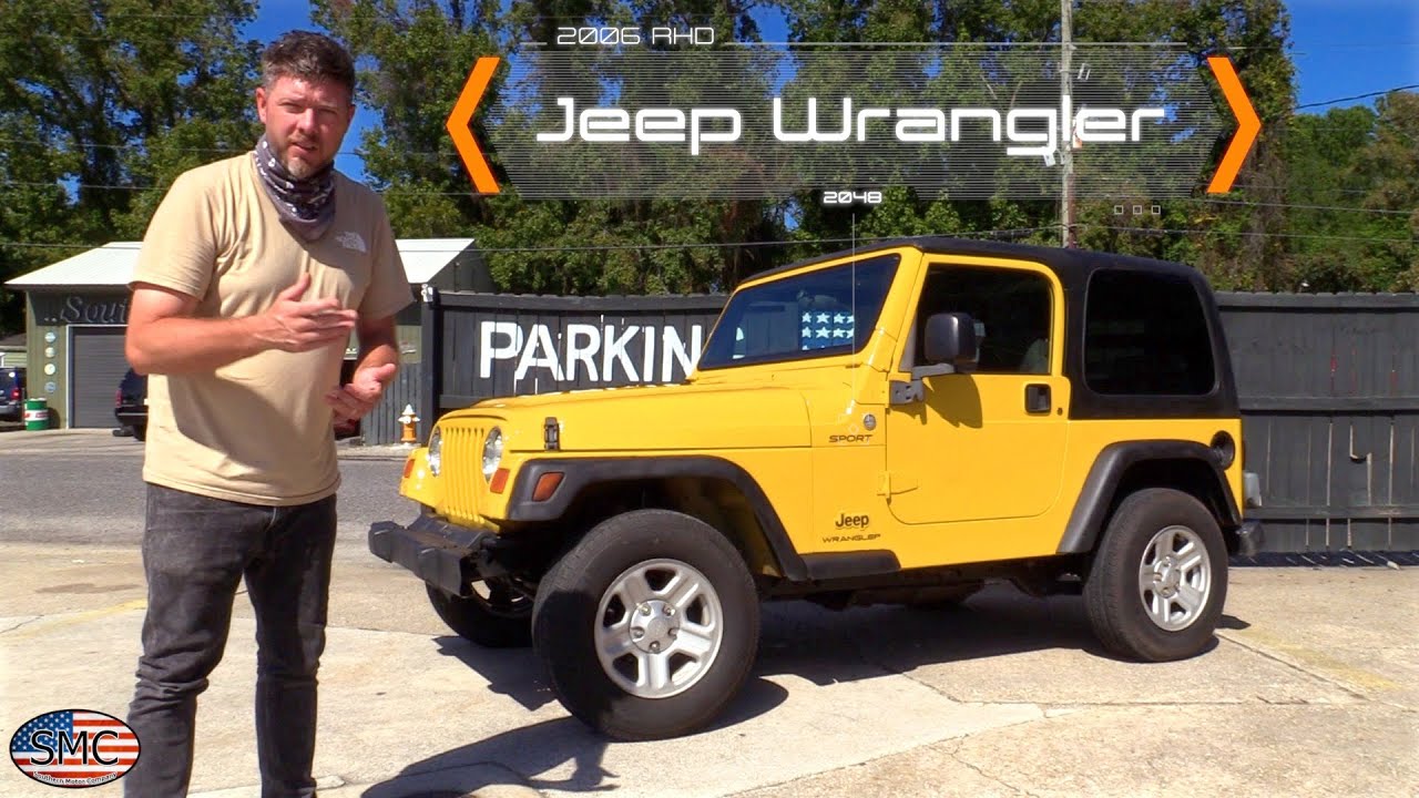 Here's a Right Hand Drive 2006 Jeep Wrangler Sport | For Sale in  Charleston, SC | HD TOUR at SMC!!!! - YouTube