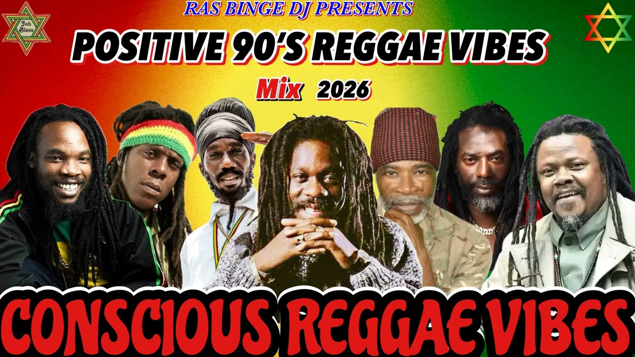 90's Reggae Mix Conscious Positive! Ft. Dennis Brown, Luciano