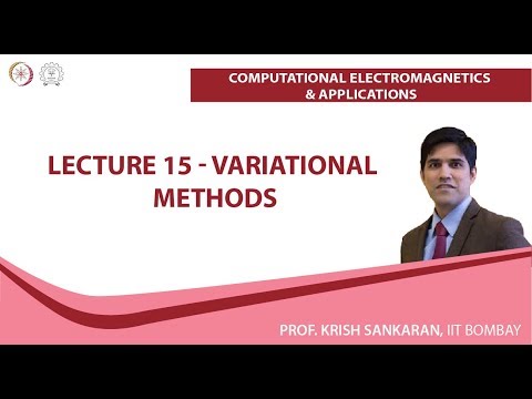 Lecture 15 : Variational Methods