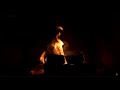 Cozy Fireplace Ambience Fire Burning Sounds🔥4K 10h Crackling Fireplace Noises Black Screen for Sleep