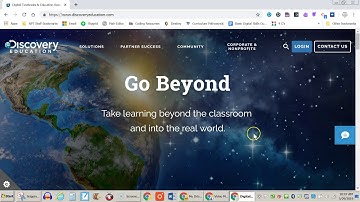 Discovery Education - how to log in